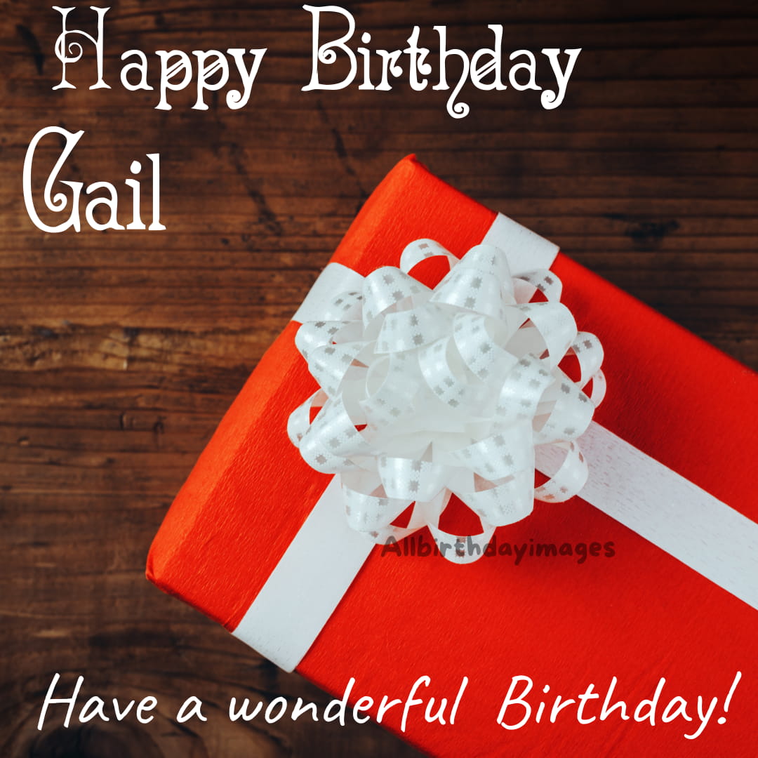 Happy Birthday Gail Images