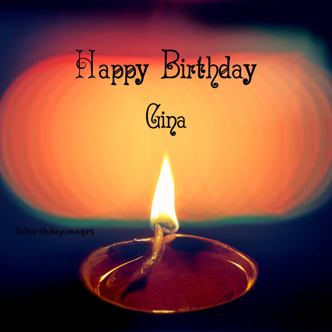 Happy Birthday Images for Gina