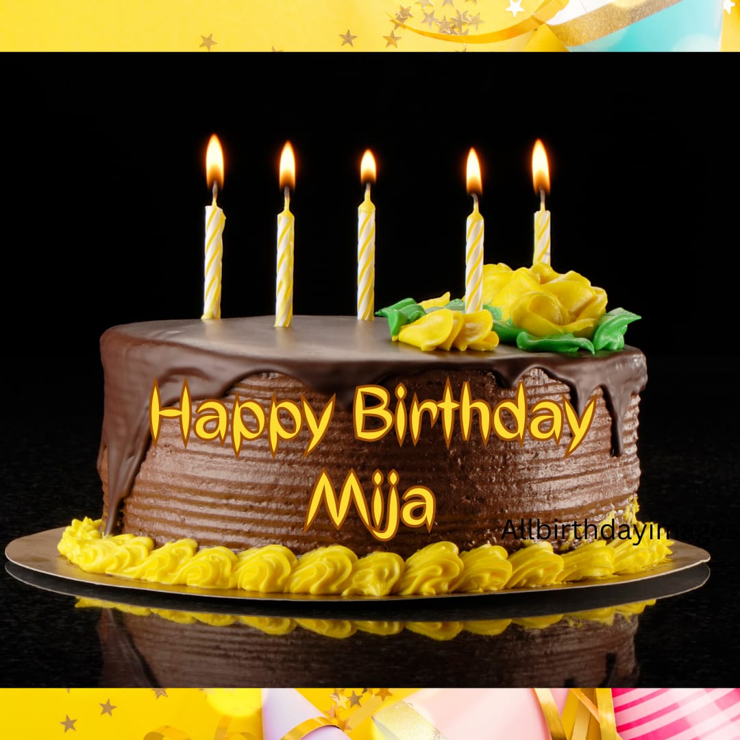 Happy Birthday Cake for Mija