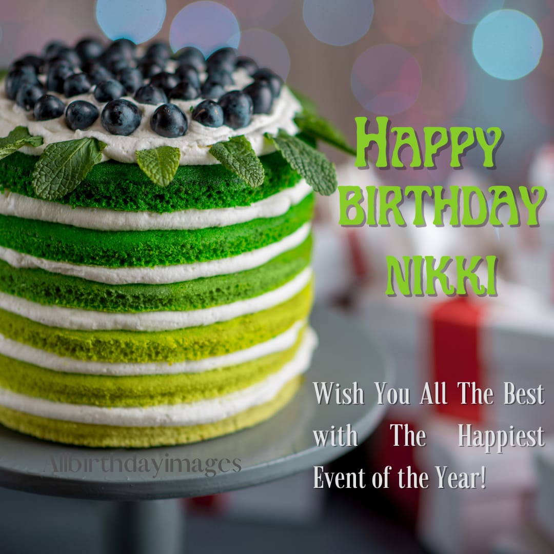 Happy Birthday Nikki Cake Images