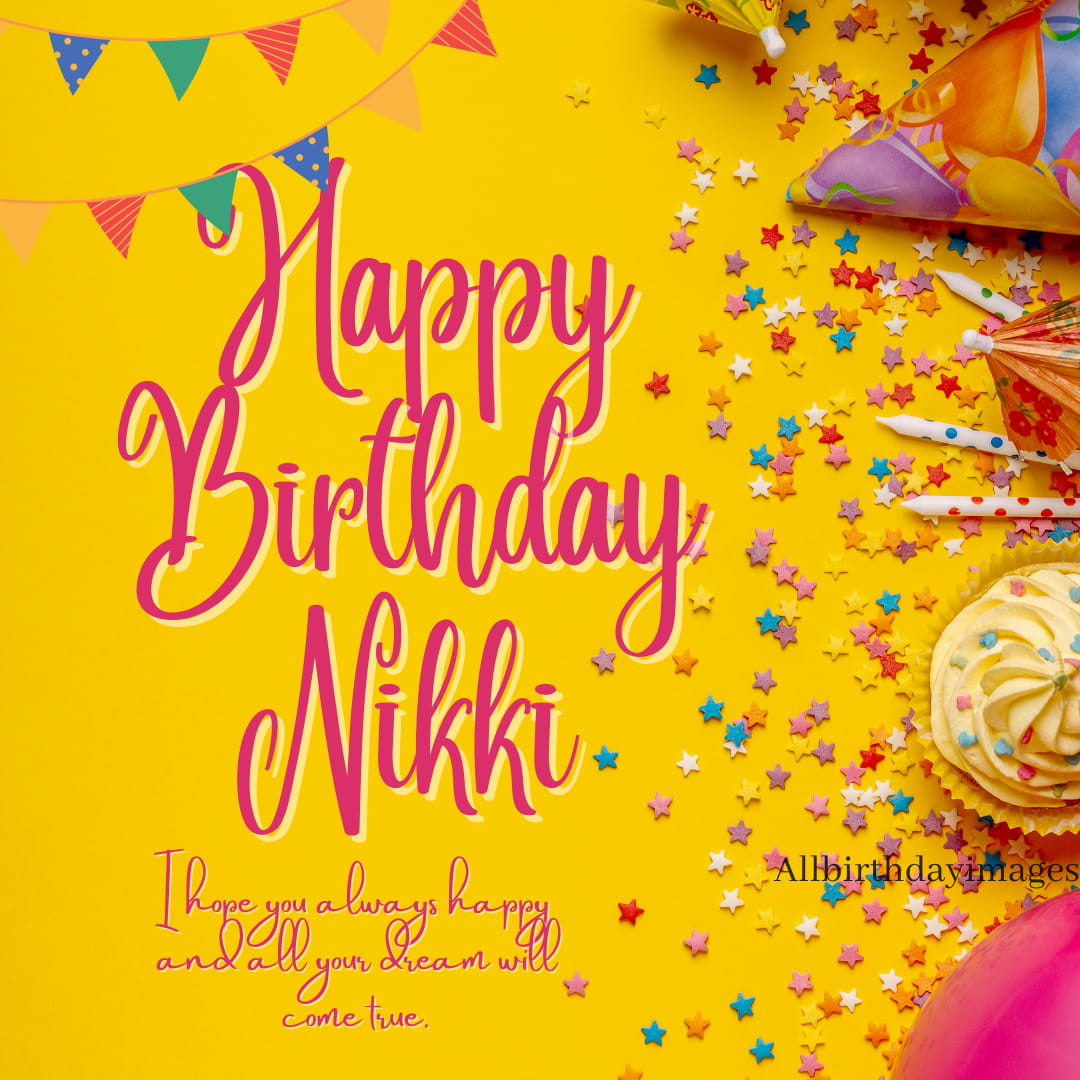 Happy Birthday Nikki Images