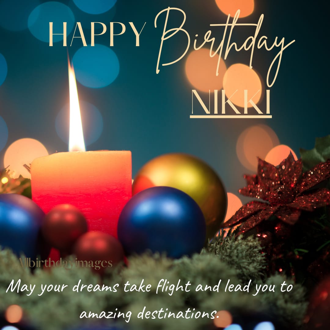 Happy Birthday Nikki Images