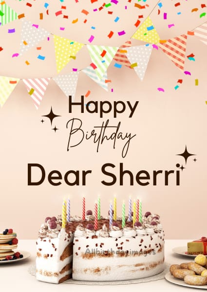Happy Birthday Cards for Sherri