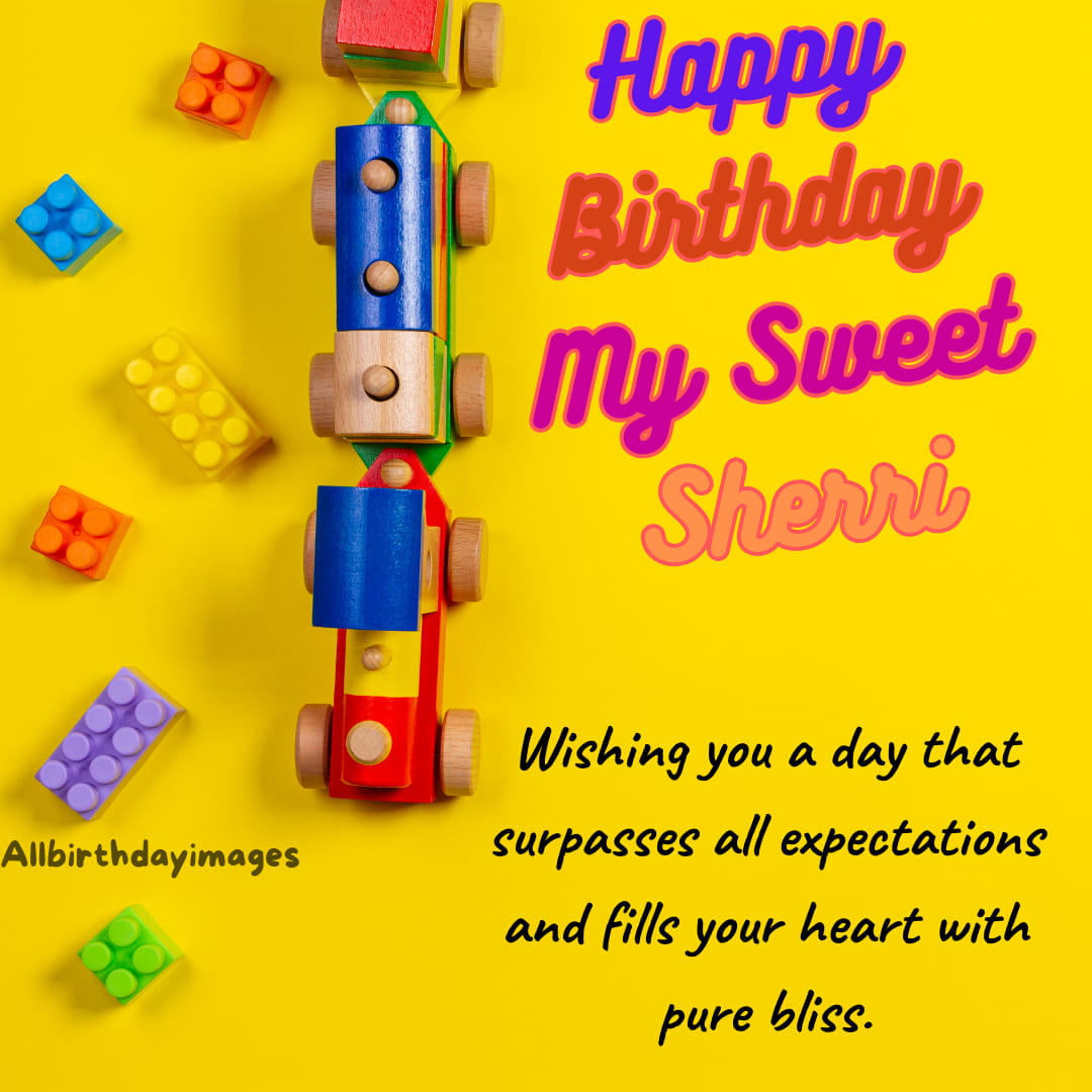 Happy Birthday Wishes for Sherri