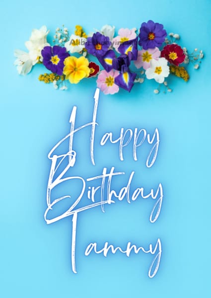 Happy Birthday Cards for Tammy