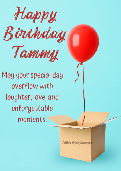 Happy Birthday Tammy Cards