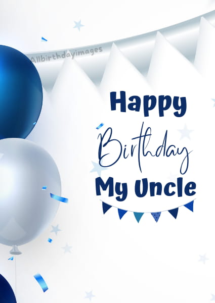Happy Birthday Images for Uncle