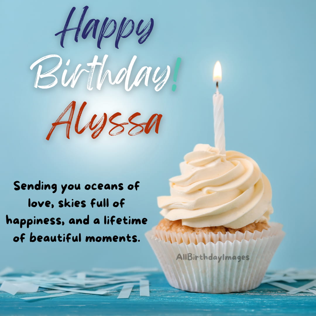 Happy Birthday Alyssa Images