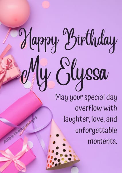 Happy Birthday Alyssa Cards