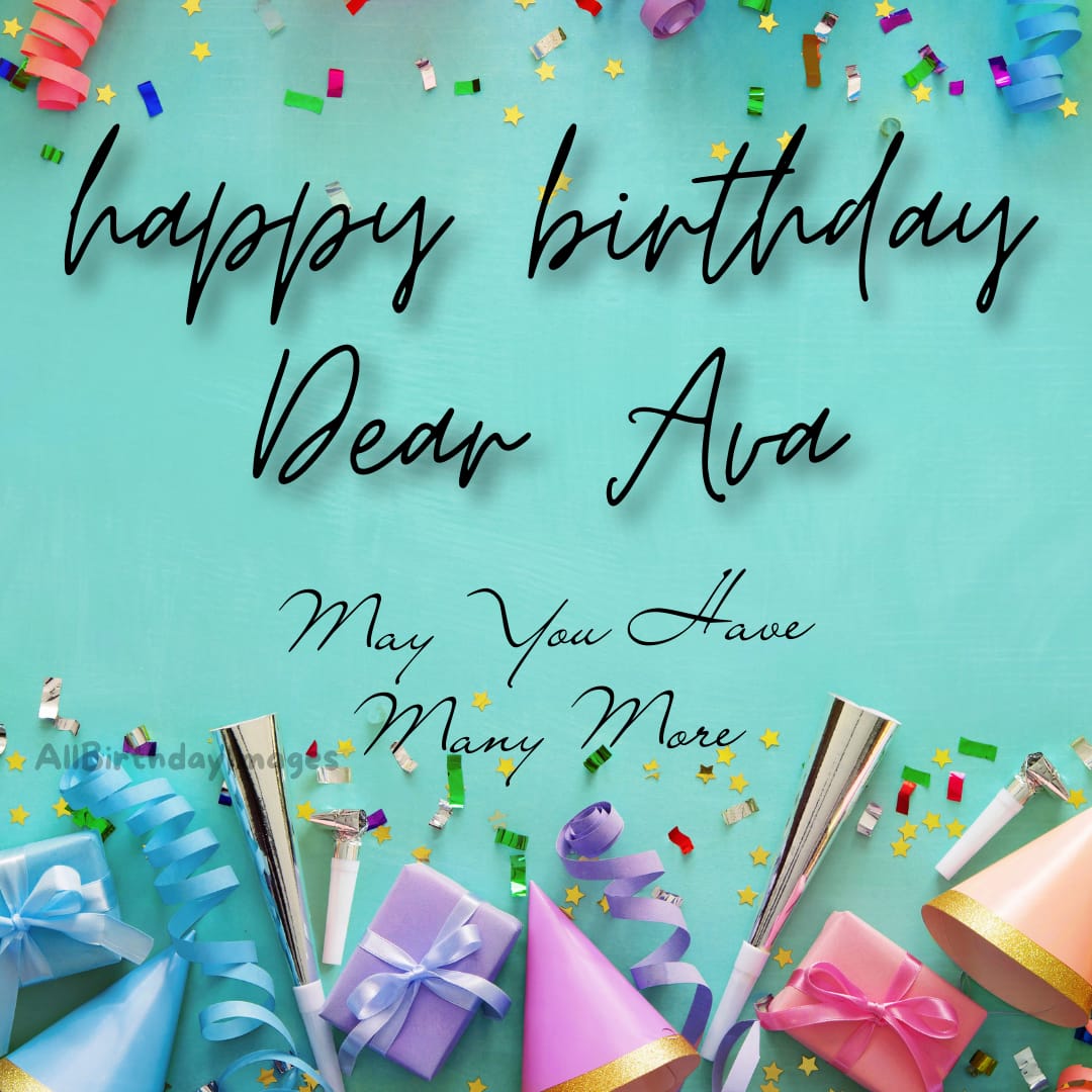 Happy Birthday Wishes for Ava