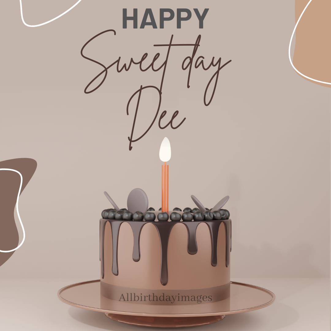 Happy Birthday Cake for Dee