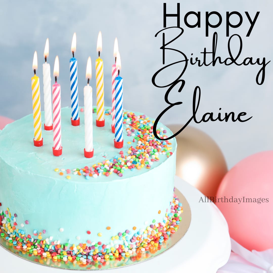 Happy Birthday Elaine Cake Images