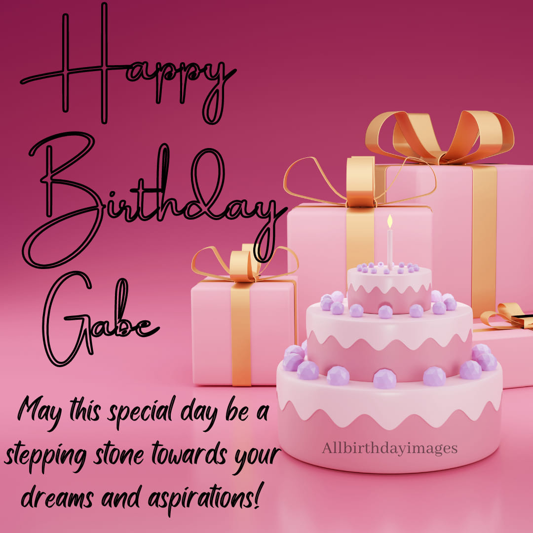 Happy Birthday Wishes for Gabe