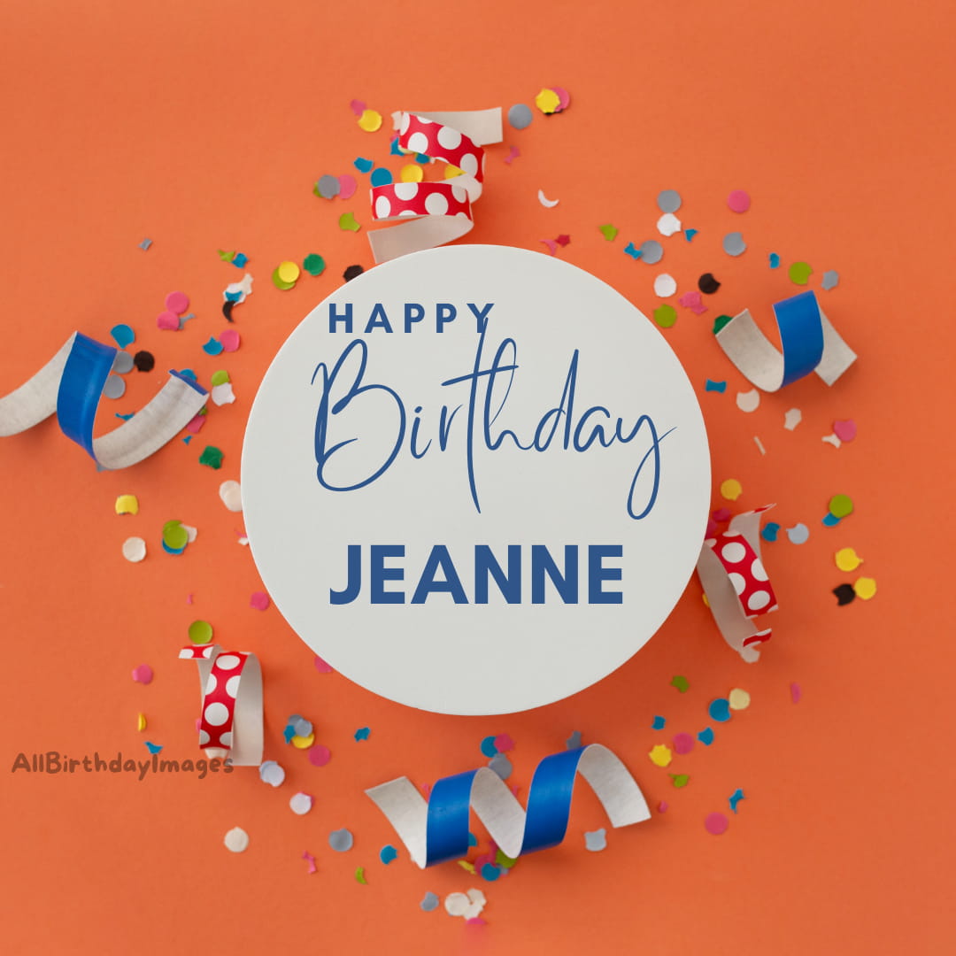 Happy Birthday Jeanne Image