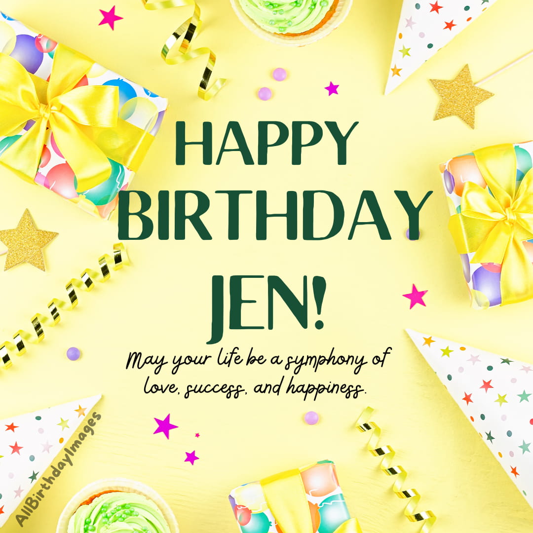 Happy Birthday Jen Image