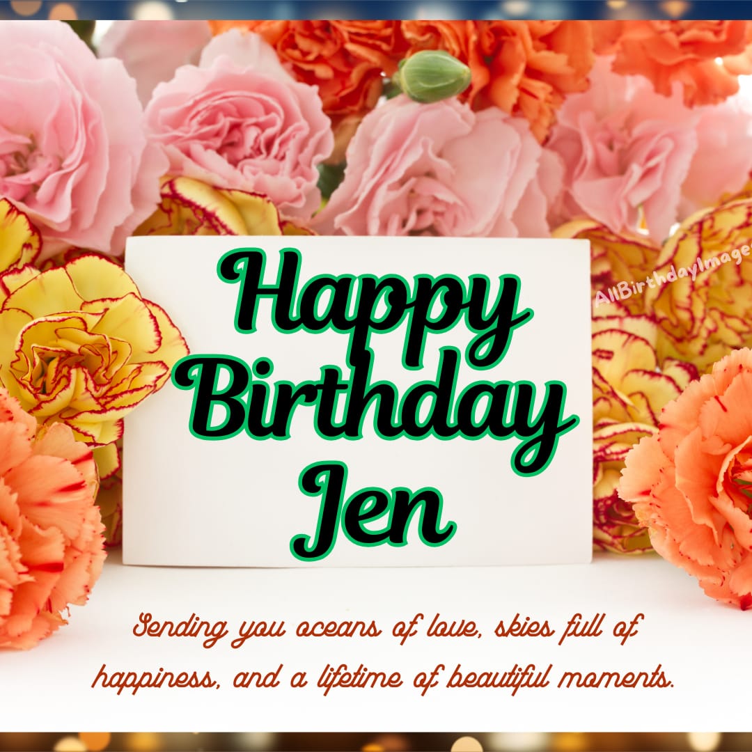 Happy Birthday Jen Image
