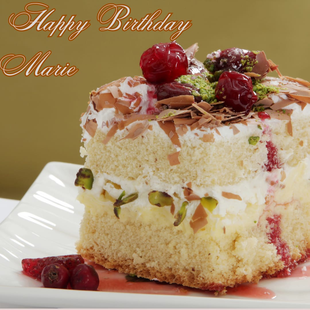 Happy Birthday Cake for Marie