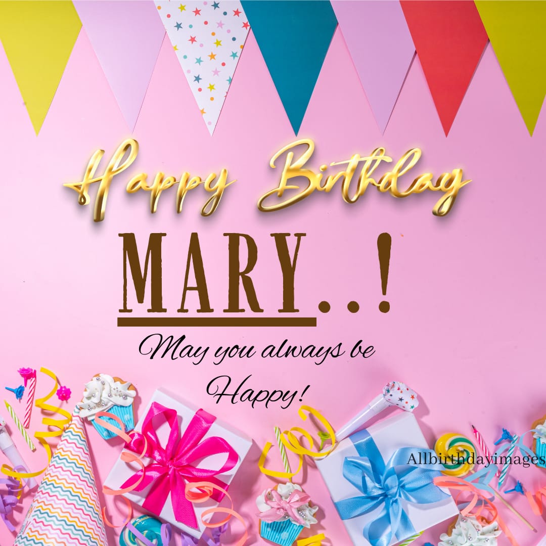 Happy Birthday Mary Images