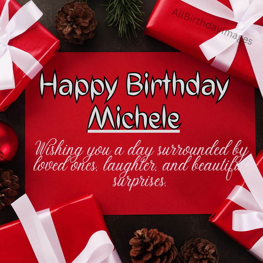 Happy Birthday Wishes for Michele