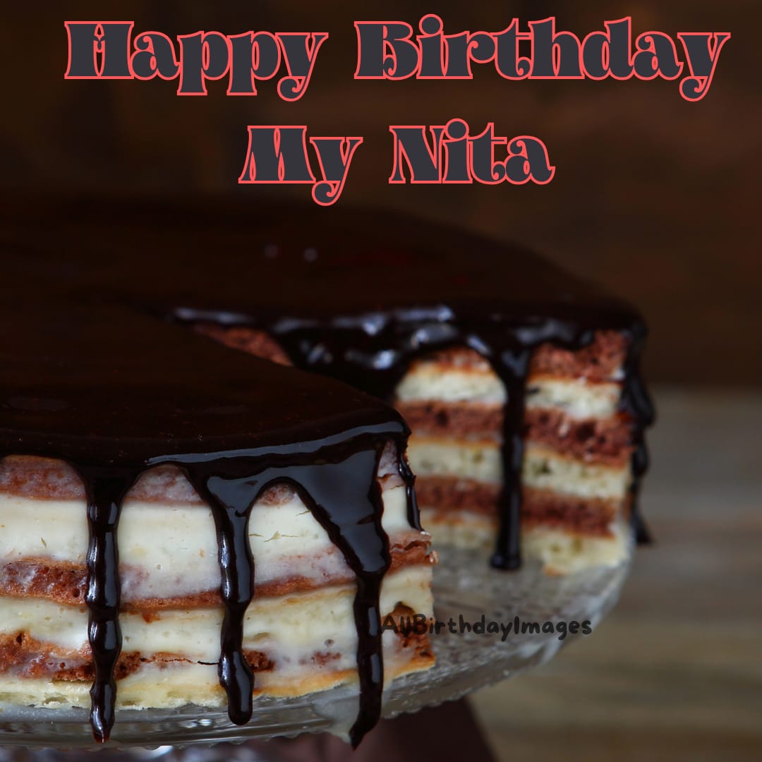 Happy Birthday Cake for Nita