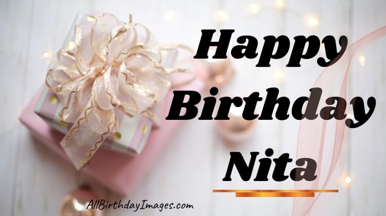 Happy Birthday Nita