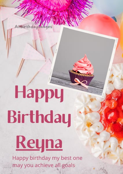 Happy Birthday Reyna Cards