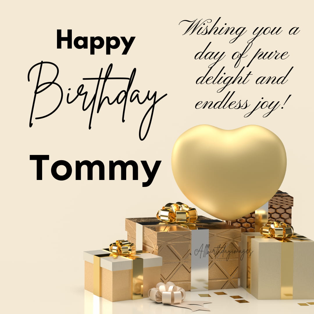 Happy Birthday Wishes for Tommy