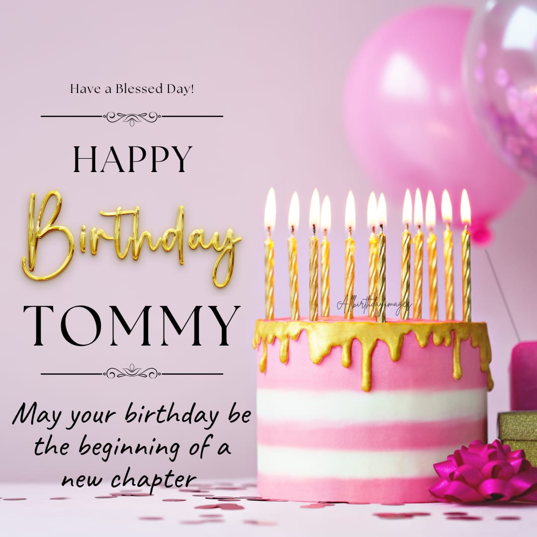 Happy Birthday Tommy Cake