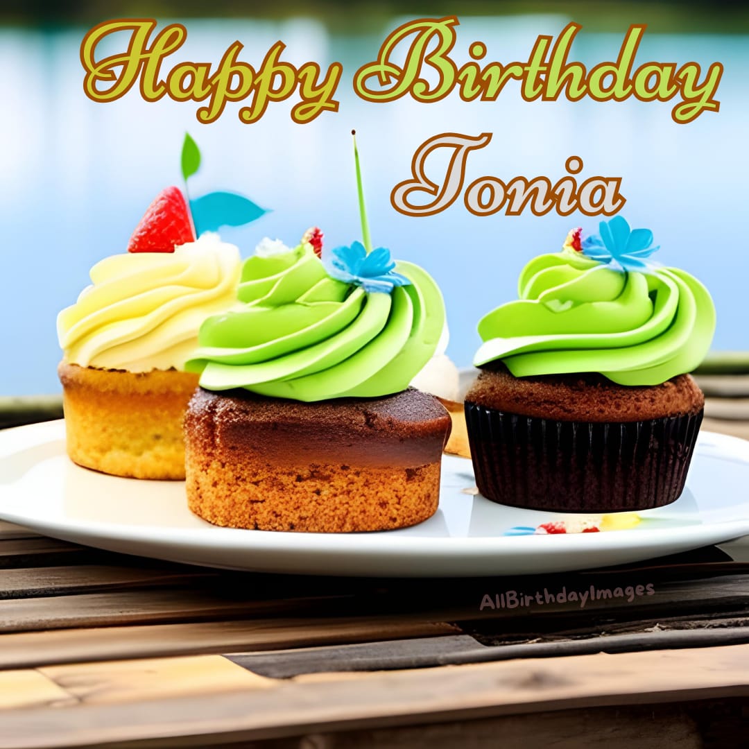 Happy Birthday Tonia Cake Images