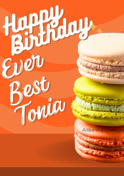Happy Birthday Tonia