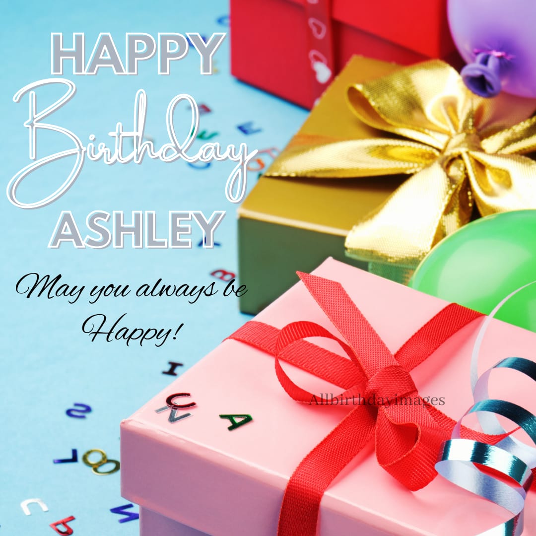 Happy Birthday Ashley Images