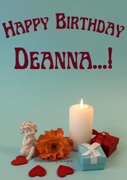 Happy Birthday Card for Deanna