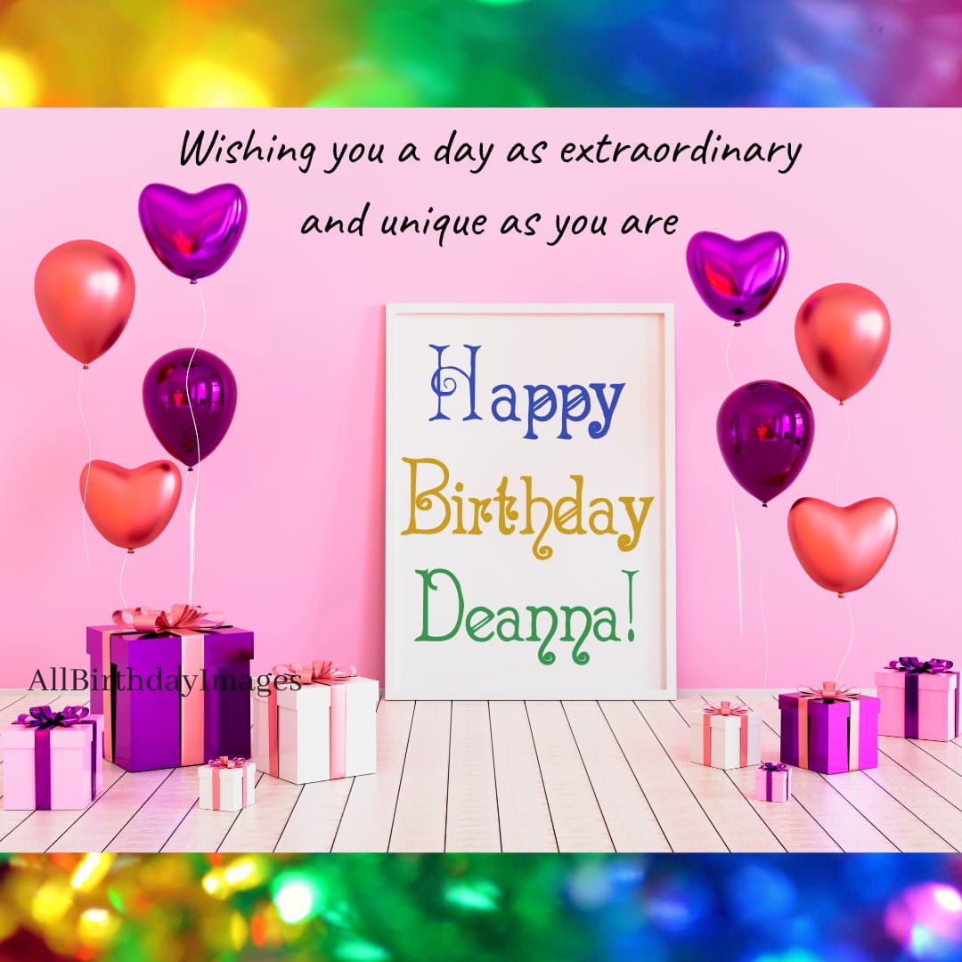 Happy Birthday Wishe for Deanna