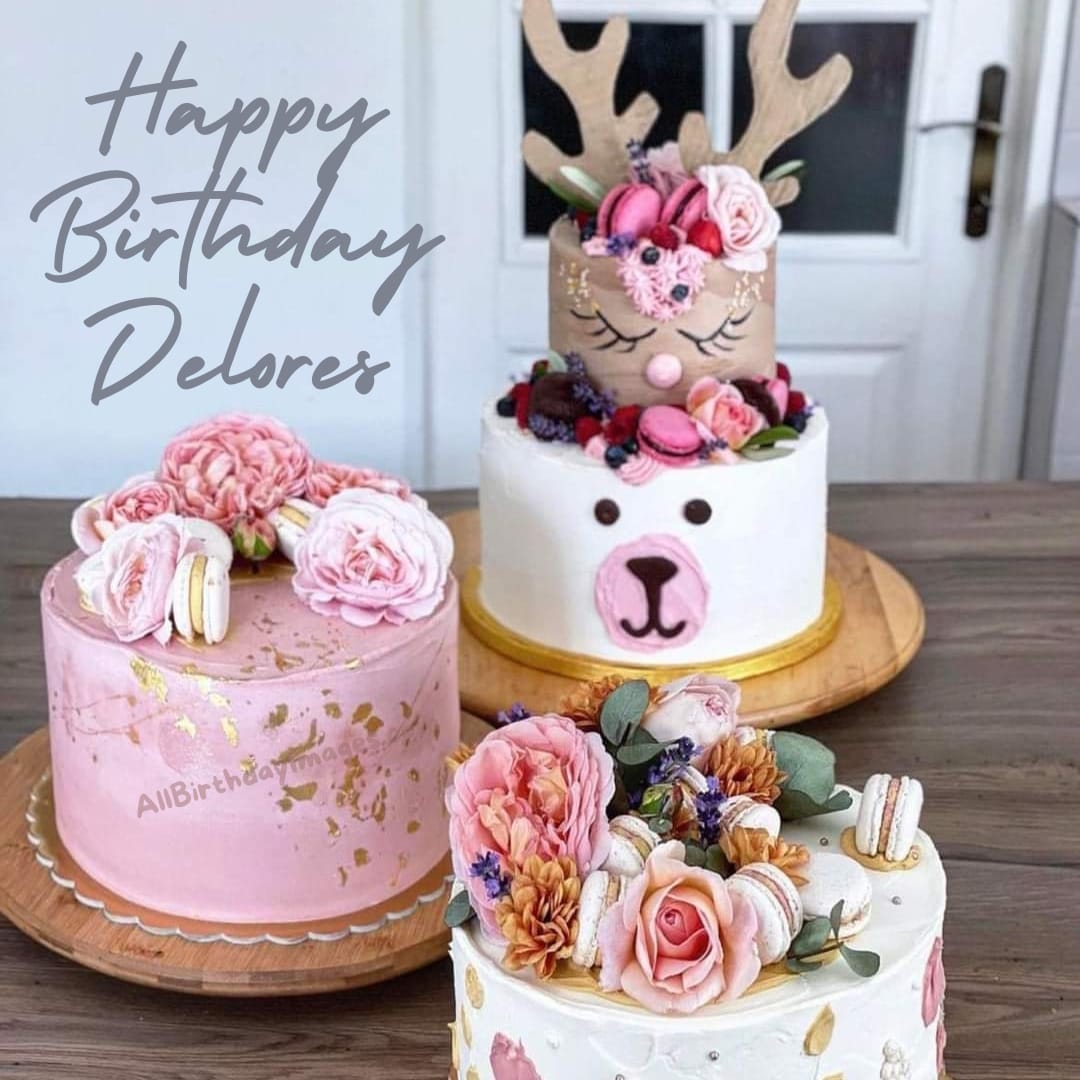 Happy Birthday Cake for Delores