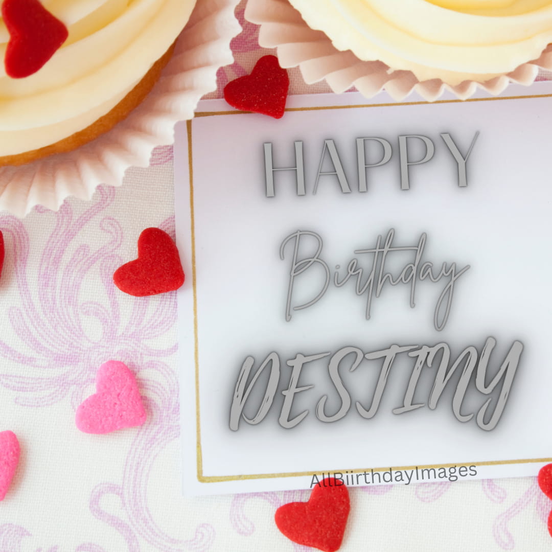 Happy Birthday Image for Destiny