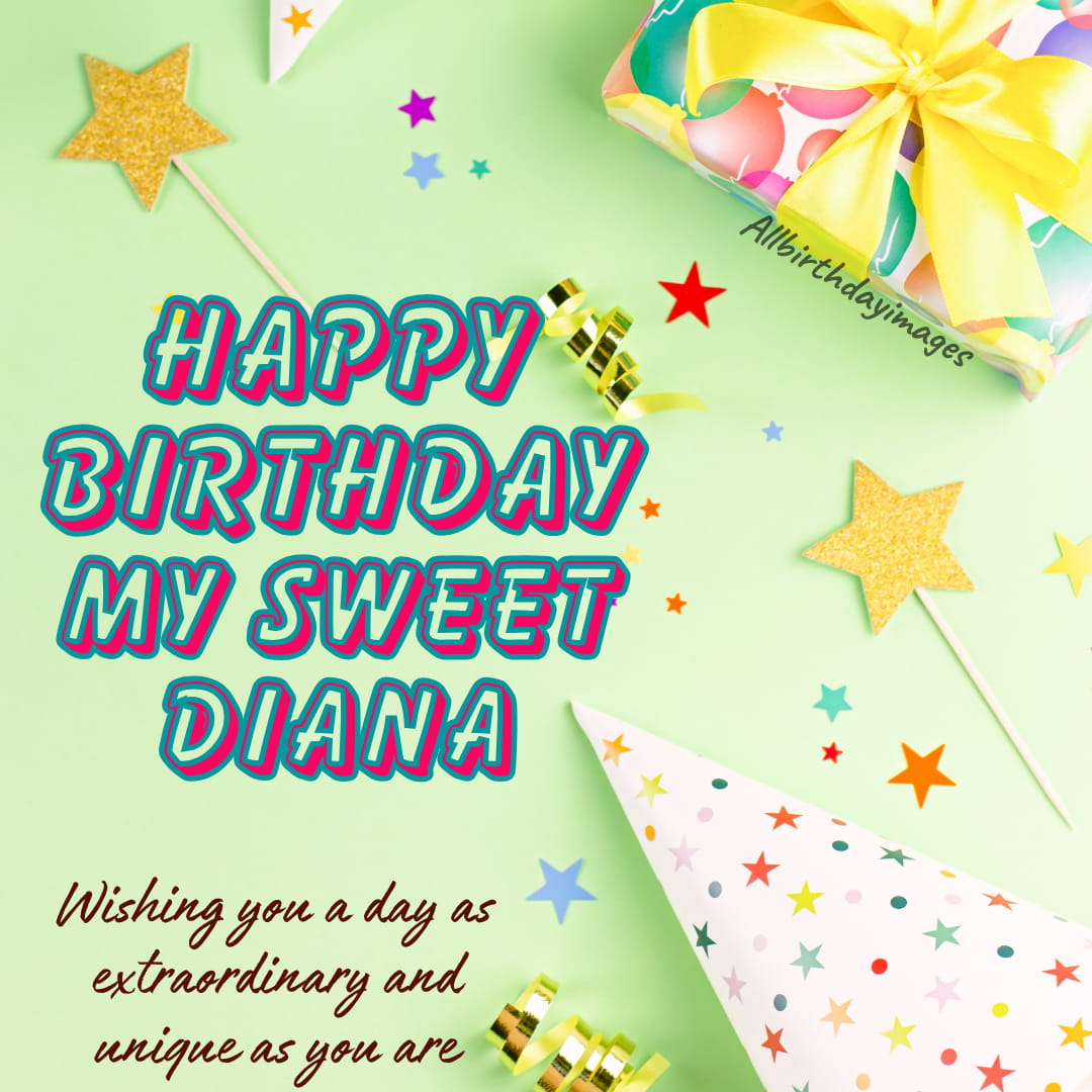 Happy Birthday Wishes for Diana