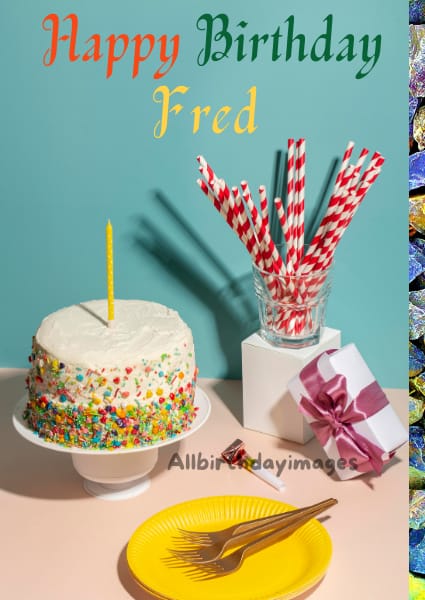 Happy Birthday Fred Cards