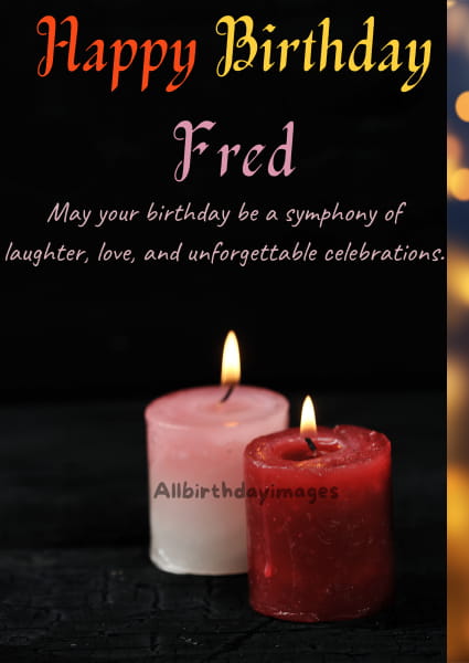 Happy Birthday Fred Cards