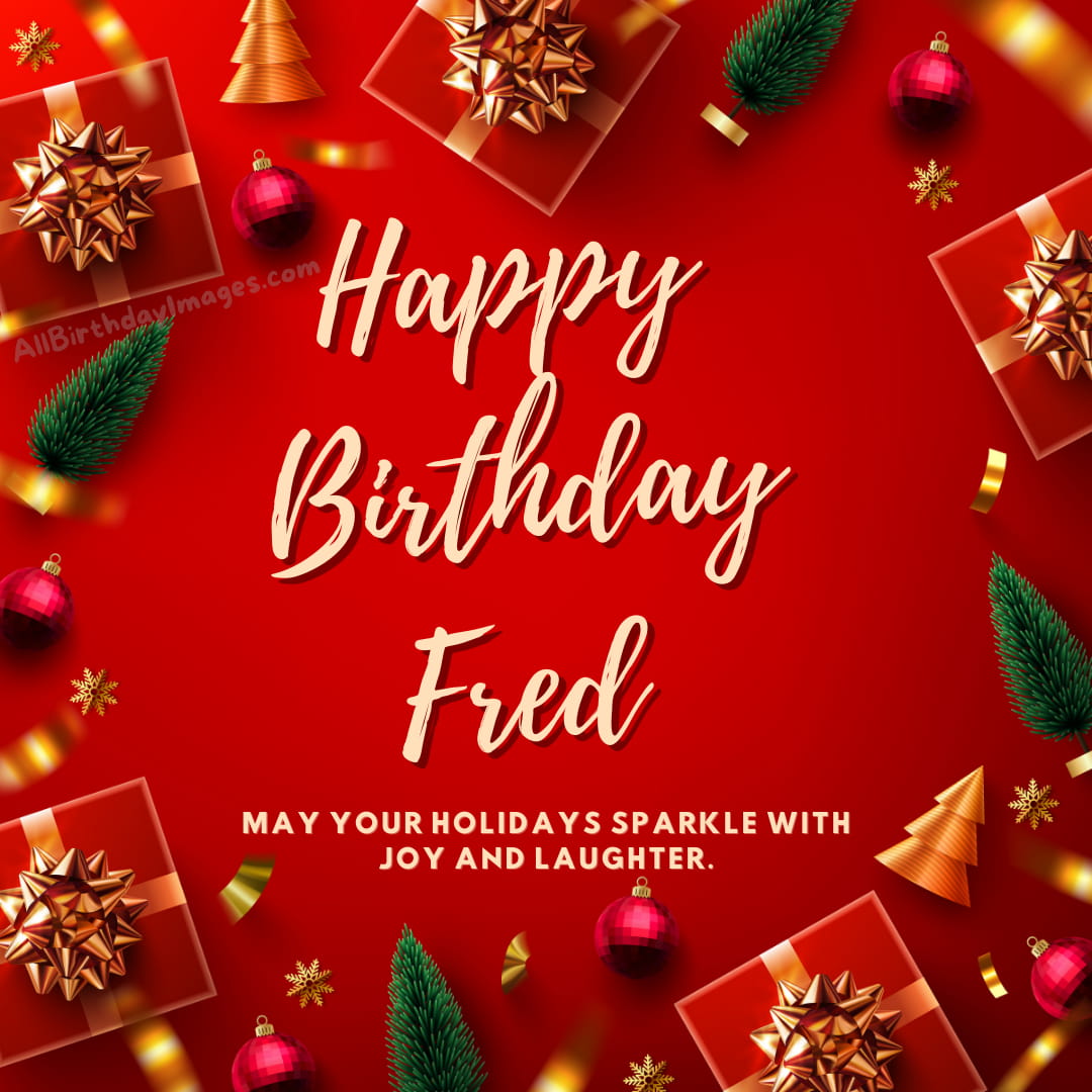 Happy Birthday Fred Images