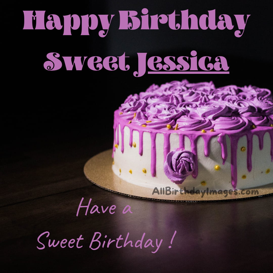 Happy Birthday Jessica Cake Images