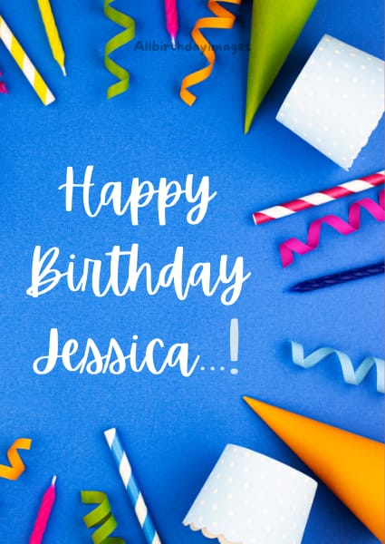 Happy Birthday Jessica Card