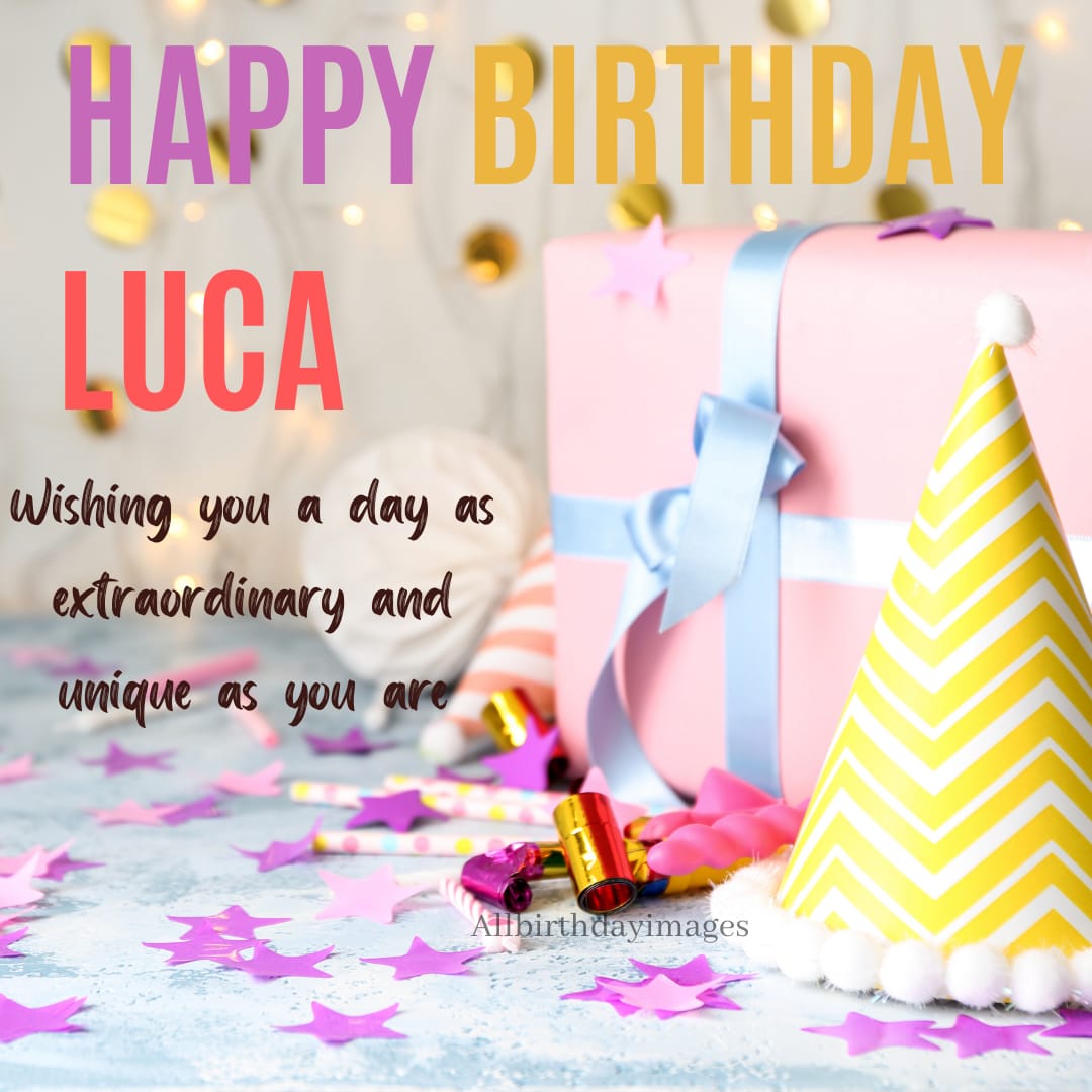Happy Birthday Wishes for Luca