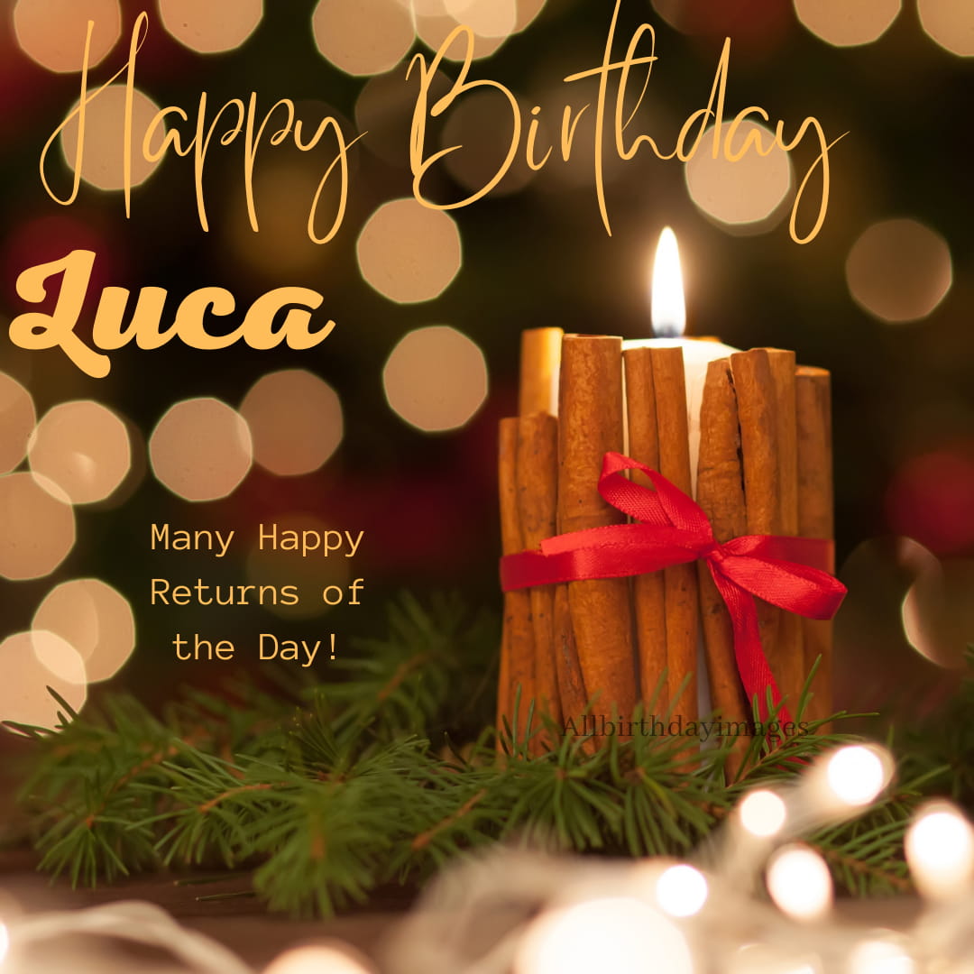 Happy Birthday Images for Luca