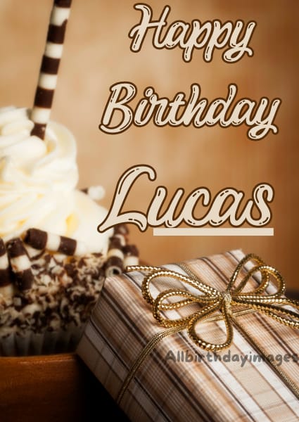 Happy Birthday Card for Luca