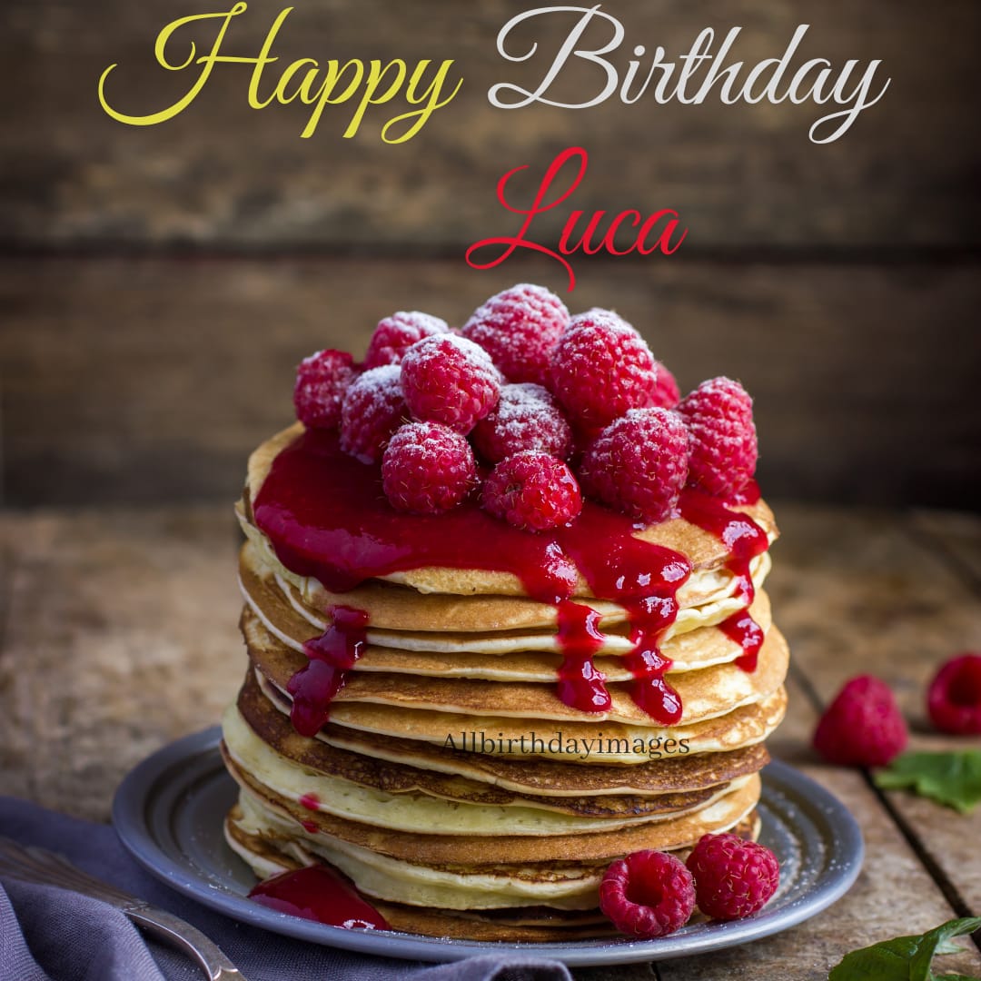 Happy Birthday Cake for Luca