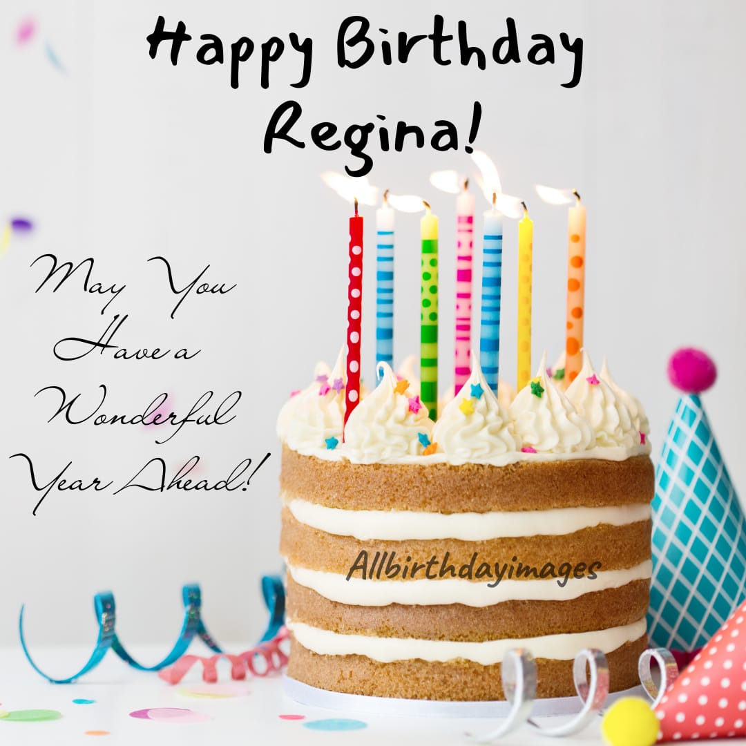 Happy Birthday Regina Cake Pics