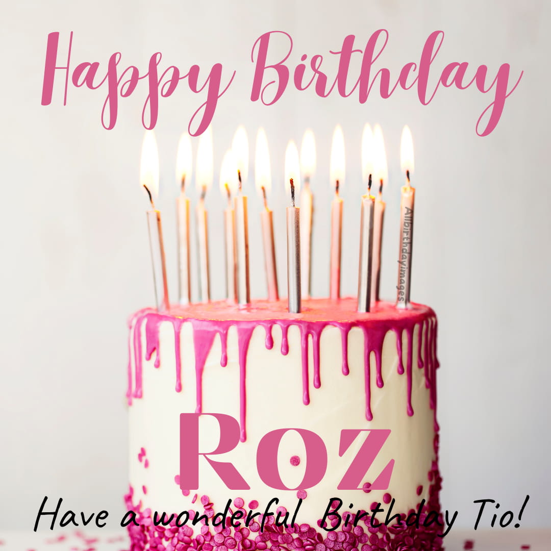Happy Birthday Cake for Roz