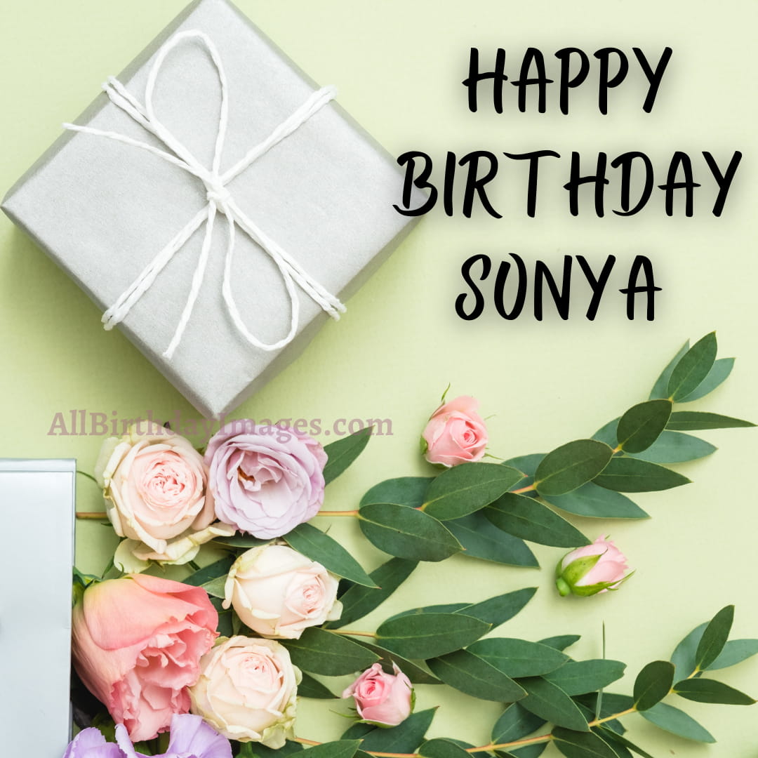 Happy Birthday Images for Sonya