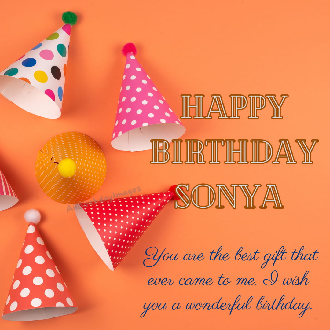 Happy Birthday Wishes for Sonya