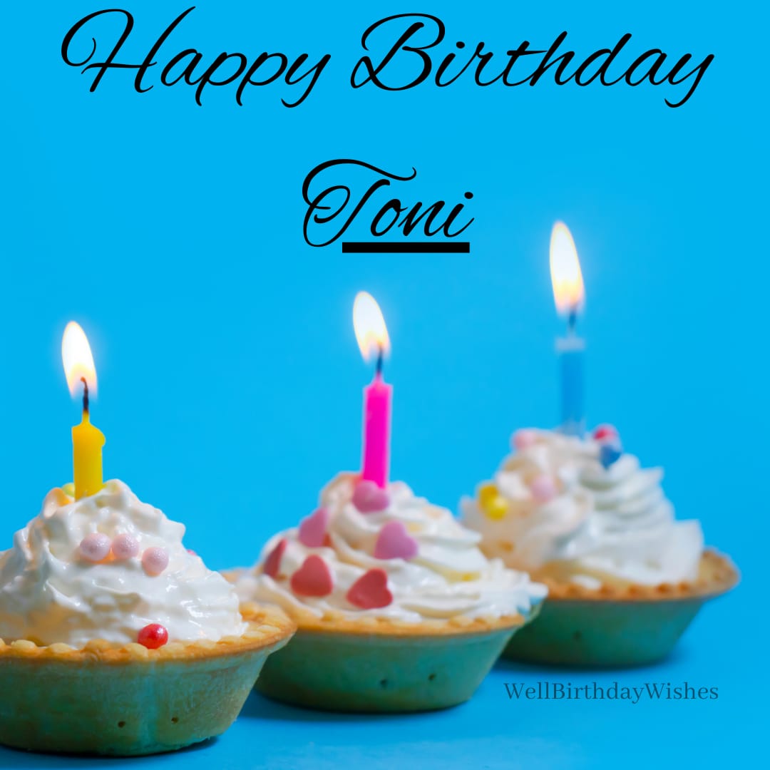 Happy Birthday Toni Image